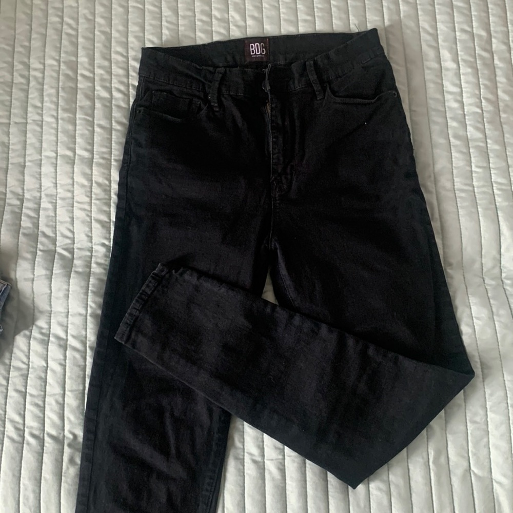 BDG black skinny stretchy jeans